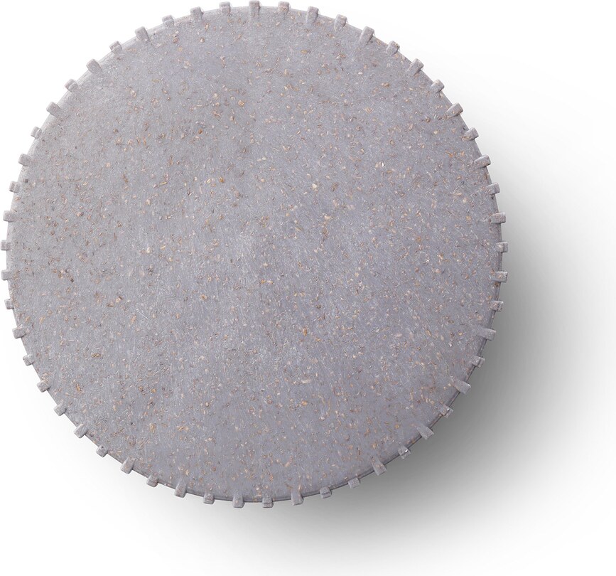 Chip Patère, grande, grise