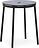 Circa Hocker 45 cm schwarze Eiche