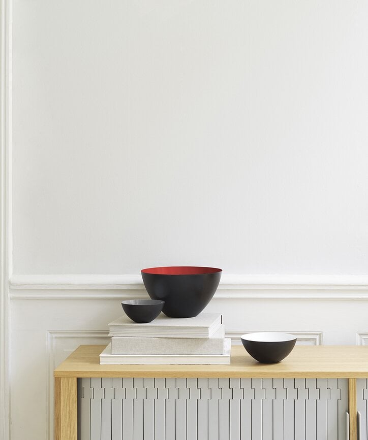 Cuenco Krenit, 8 cm, rojo