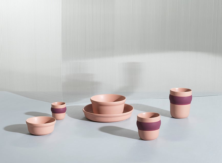 Bol Obi, 11 cm, gris