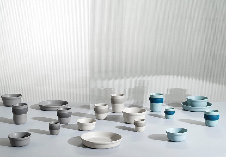 Bol Obi, 11 cm, gris