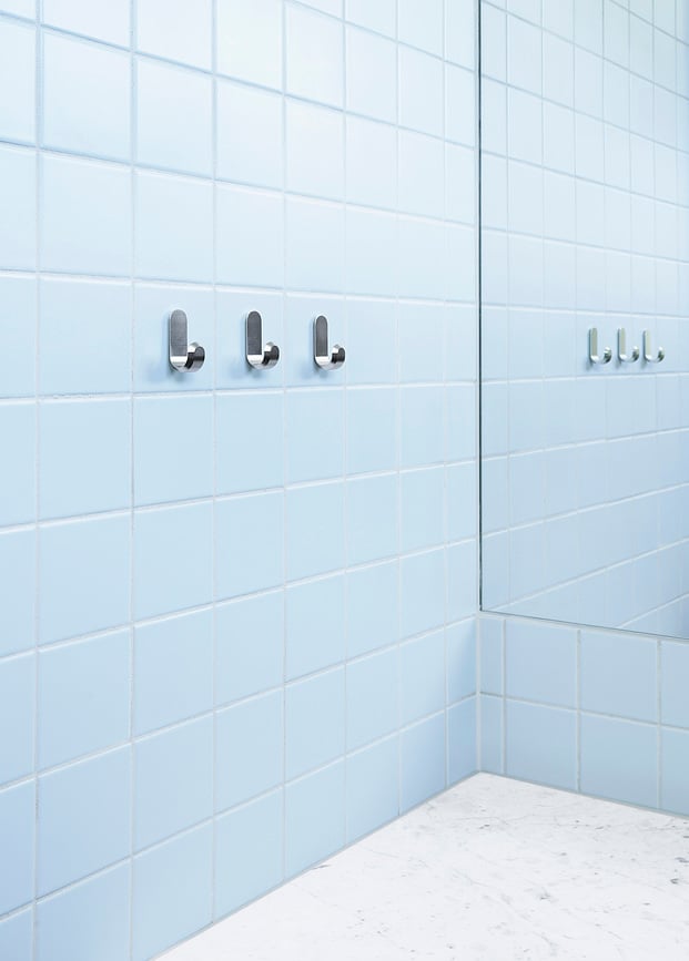 Curve Mini Kukice zidne mat zlatne 2 kom.