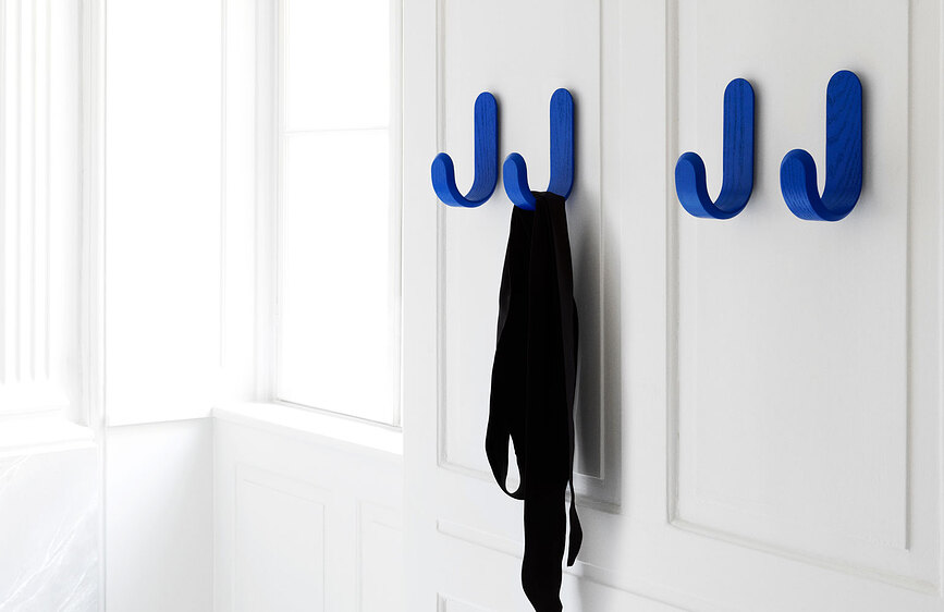 Curve Porte-manteau, noyer