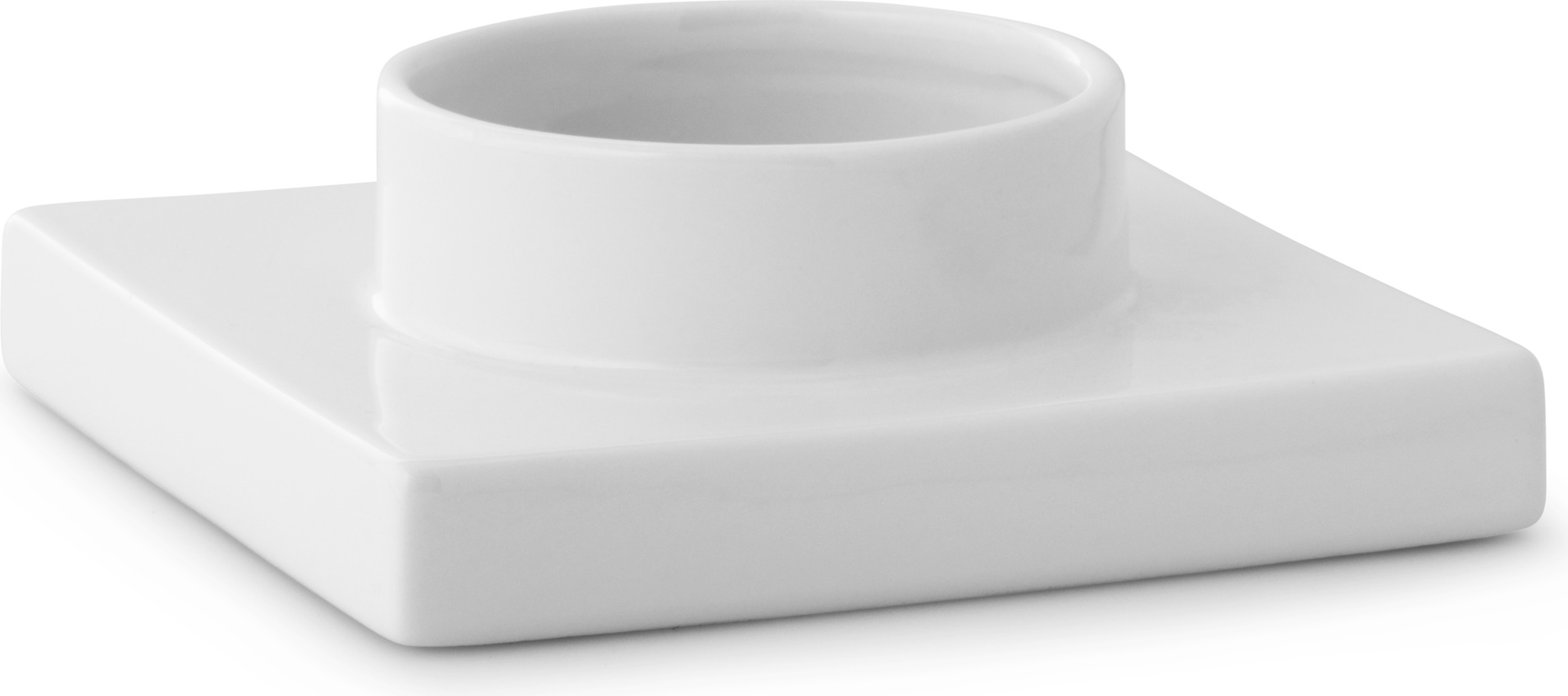 Keramikvasen Deko Object S5 Sockel Für Modulare Vase Schneeweiß