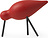 Декоративна фігурка Shorebird M, червона
