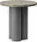 Dit Travertine Silver Tischchen auf grauen Beinen