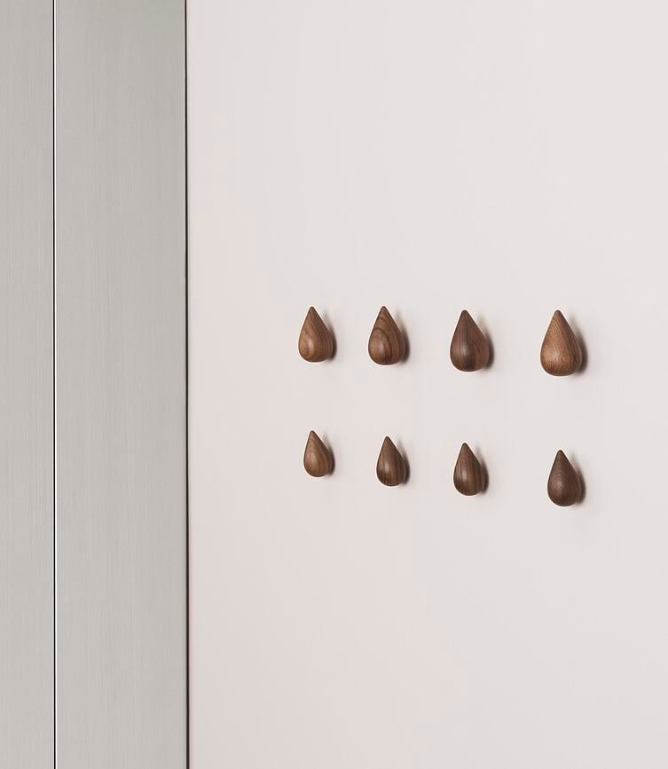 Dropit Vješalice male orah 2 kom.