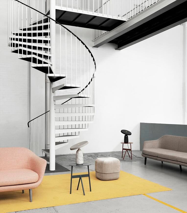 Eddy Stolna Lampa siva