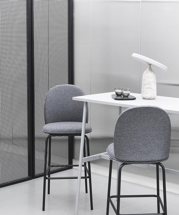 Eddy Lampe de Table, grise