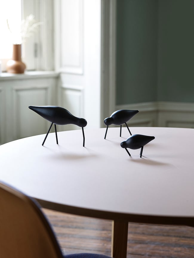 Figura decorativa Shorebird, talla M, roja