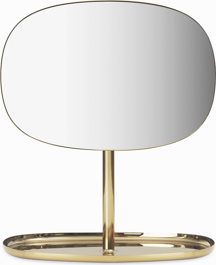 Flip Miroir, en acier inoxydable