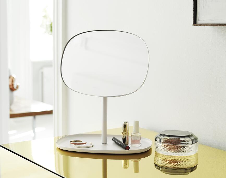 Flip Miroir, blanc