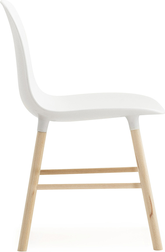 Form Miniature Figurine Décorative Chaise, noire