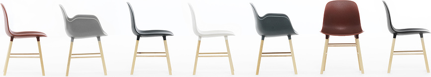 Form Miniature Διακοσμητική Φιγούρα, σε σχήμα καρέκλας, μαύρη