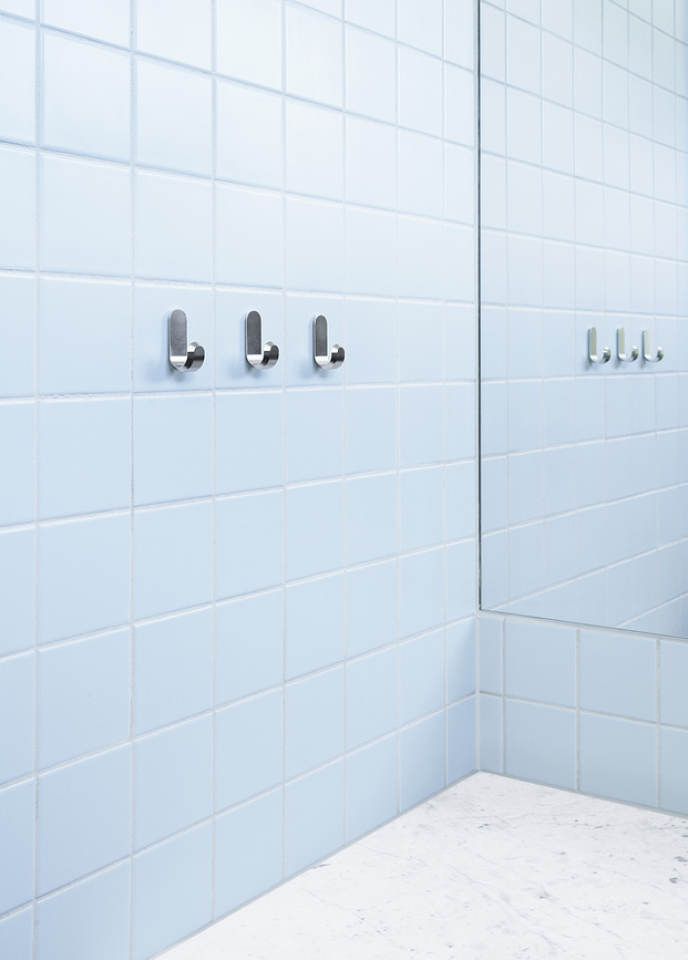 Ganchos de pared Curve Mini, acabado dorado mate, 2 unidades