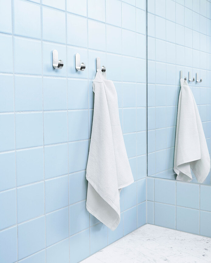 Ganchos de pared Curve Mini, acabado dorado mate, 2 unidades