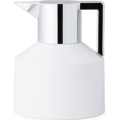 Geo Anniversary Thermos 1 l white and silver
