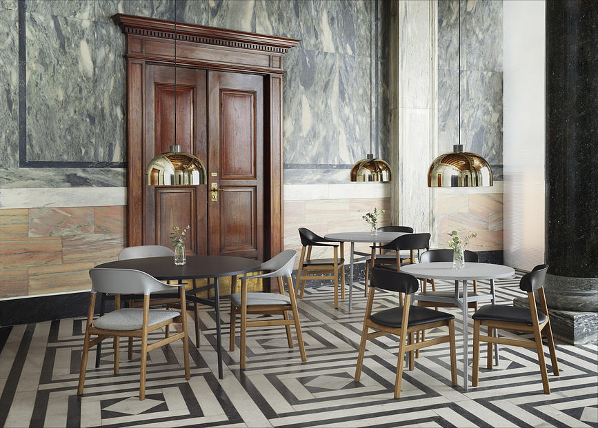 Grant Κρεμαστό Φωτιστικό, 45 εκ., ορειχάλκινο