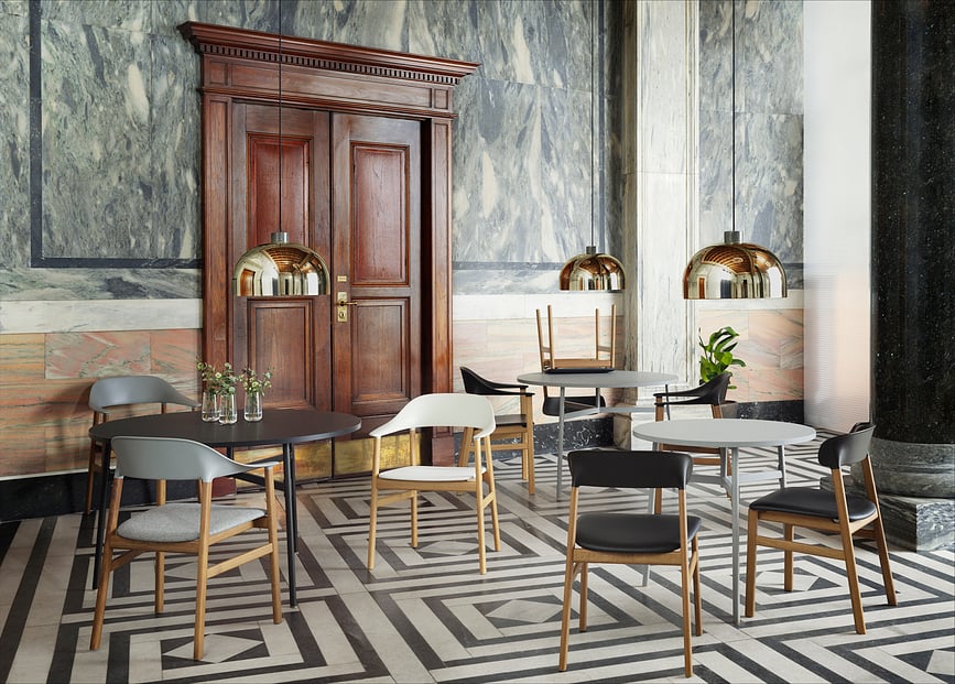 Grant Lampa viseća 23 cm crna