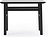 Grow Tisch 50 x 60 cm schwarz