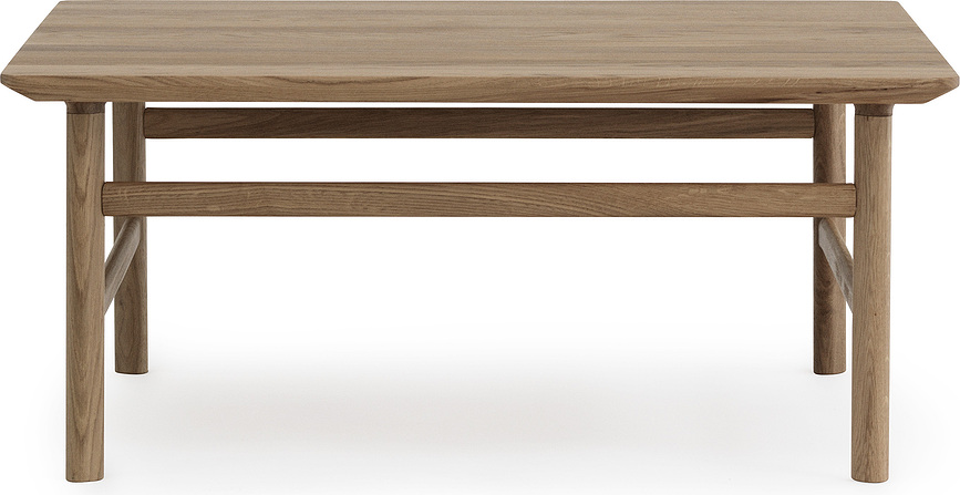 Grow Tisch 80 x 80 cm helle Eiche
