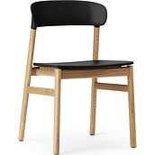 Herit Chair black bright oak