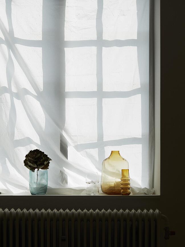 Jarrón Tide, 18 cm, azul