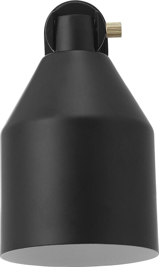 Klip Lampe à pince de chevet, noire