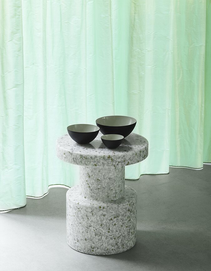 Krenit Bol 25 cm, argenté