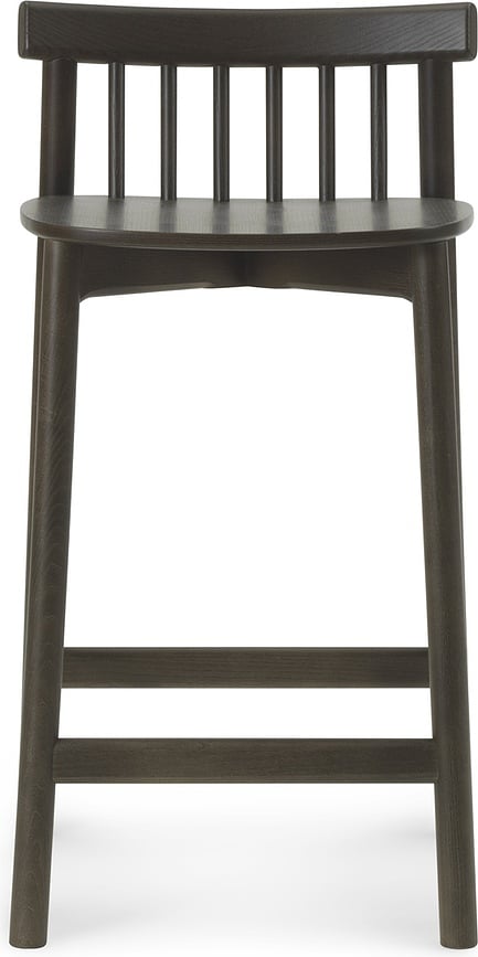 Krzesło barowe Pind 65 cm ciemny jesion