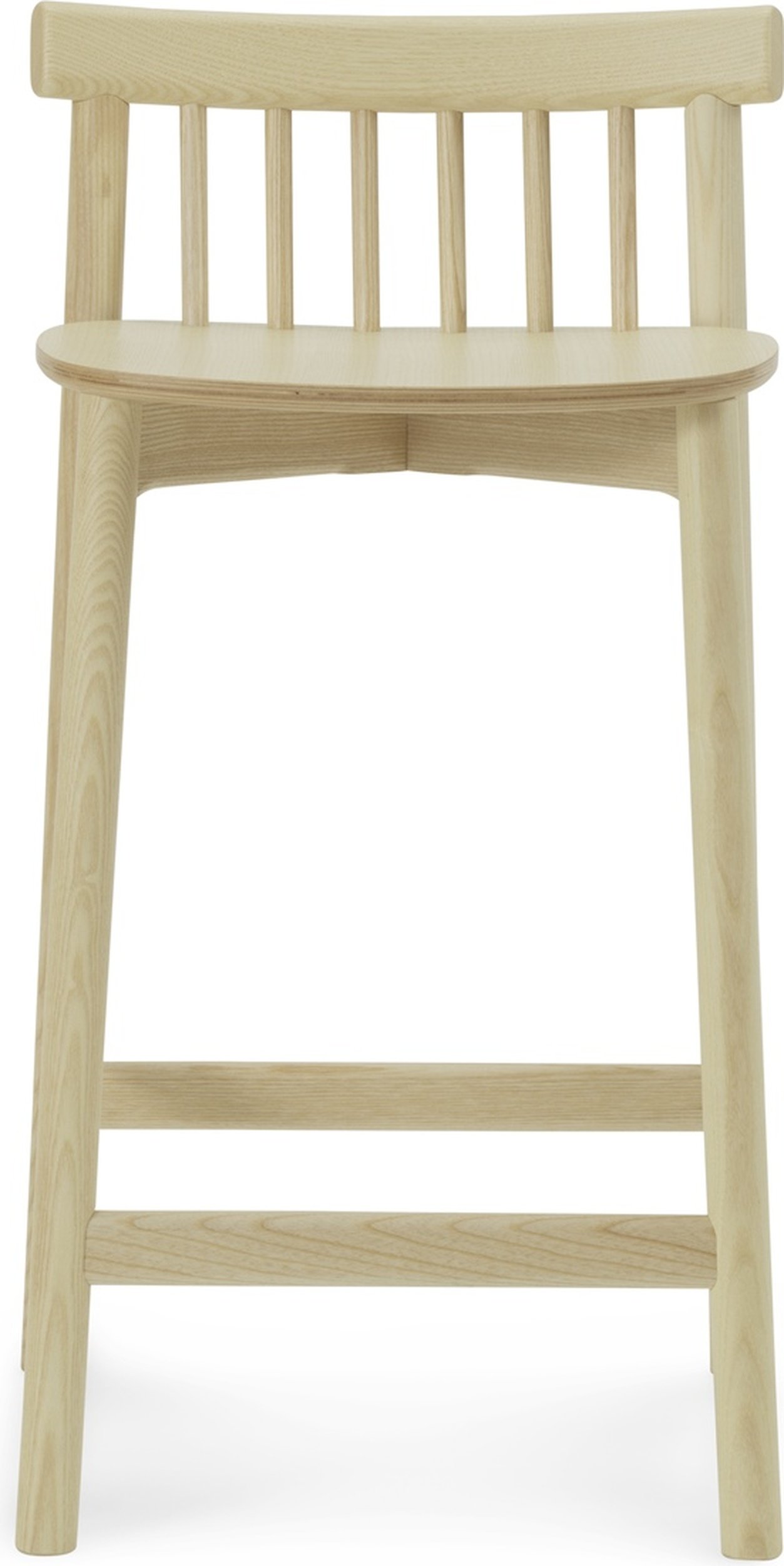Krzesło barowe Pind 65 cm jasny jesion