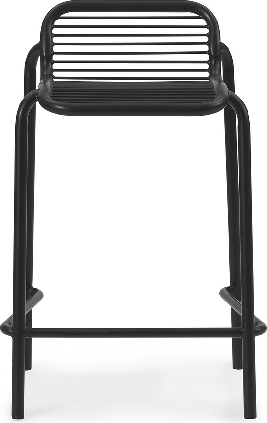 Krzesło barowe Vig 65 cm czarne