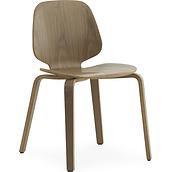 Krzesło My Chair z drewna orzechowego