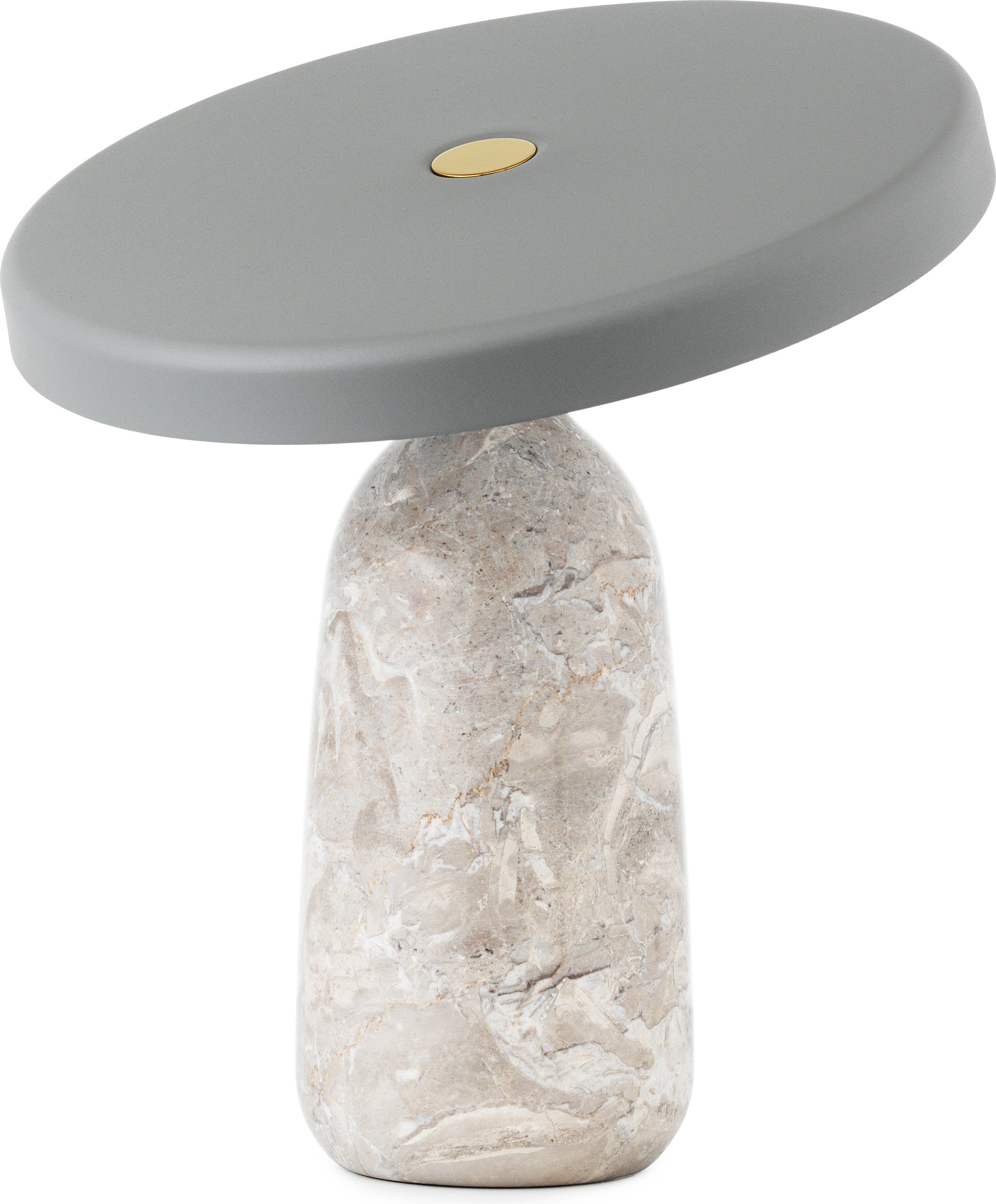 Lampa stołowa Eddy szara