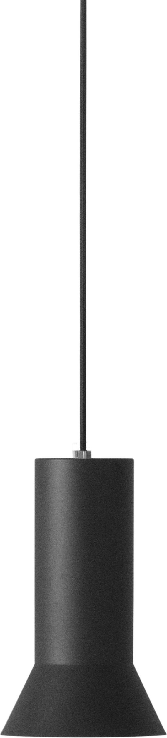 Lampa wisząca Hat 13 cm czarna