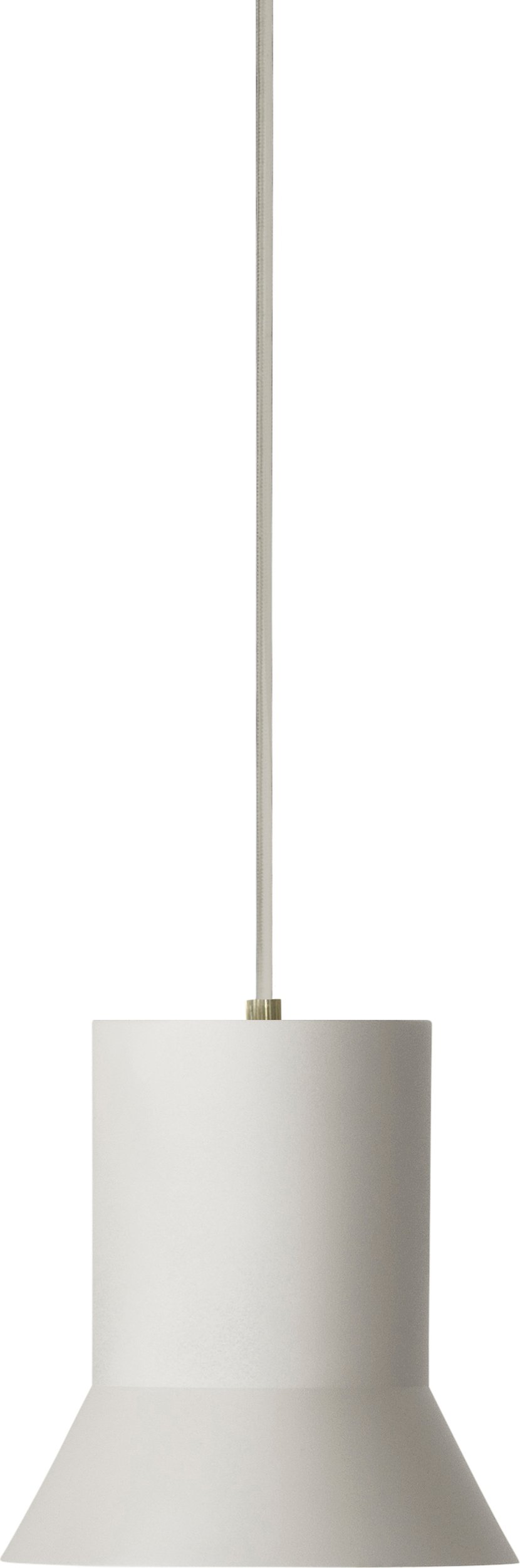 Lampa wisząca Hat 19 cm ciepłoszara