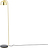 Lampada a pavimento Grant color ottone