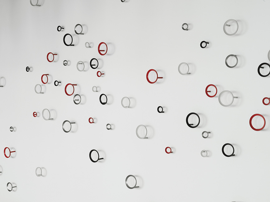 Loop S Crochet mural, noir