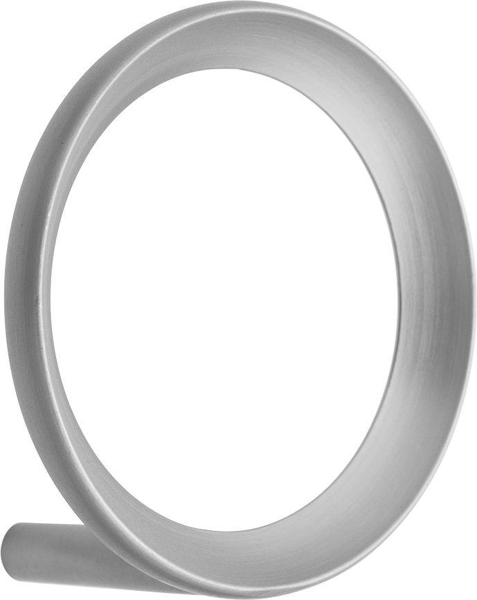 Loop M Kavelj stenski, brušeni cink
