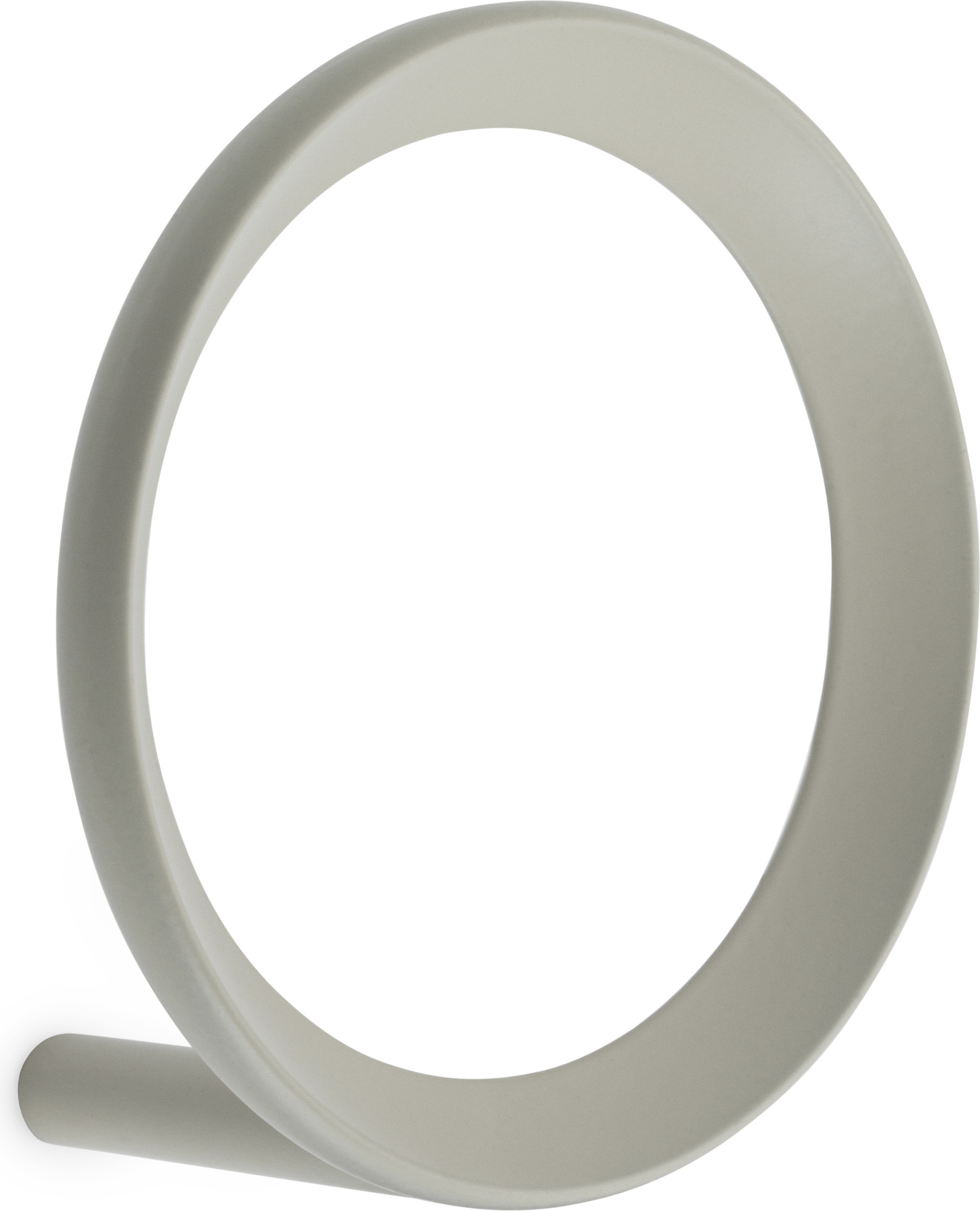 Loop Wandhaken L grau