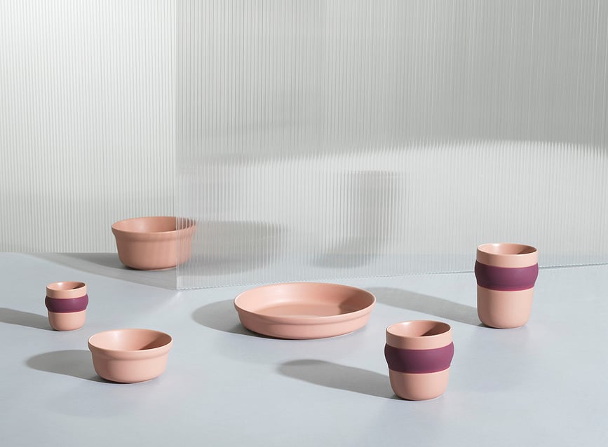 Obi Servirni krožnik, 20 cm, grafiten