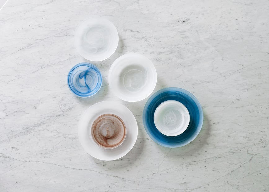 Plato de Postre Cosmic, 16 cm, marrón