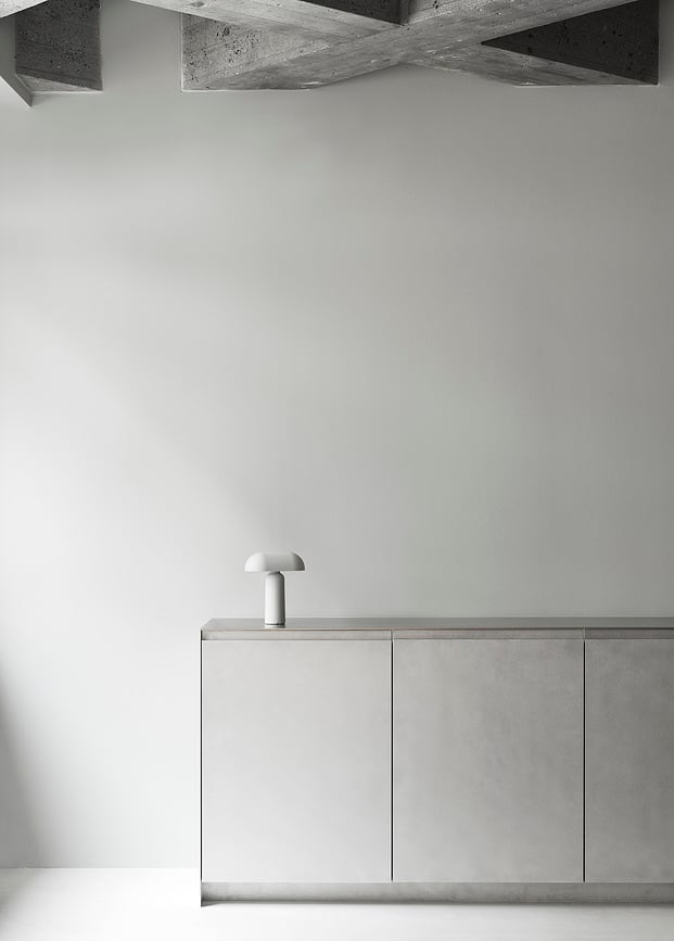 Porta Lampa stolna bijela