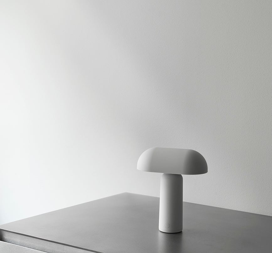 Porta Lampa stolna bijela