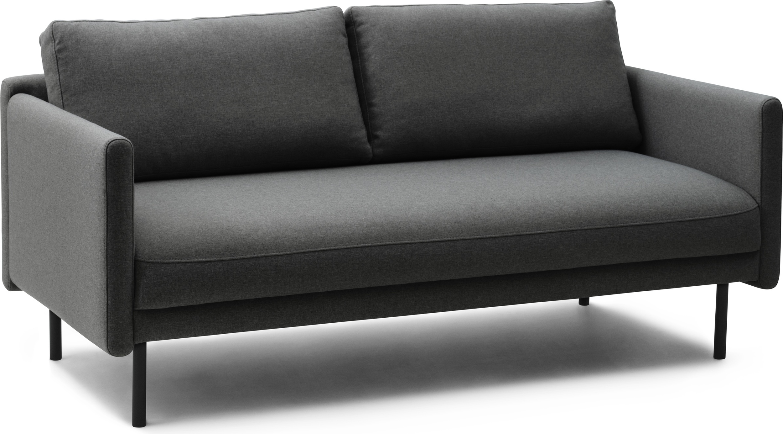 Rar Re-Born 2-Sitzer-Sofa dunkelgrau