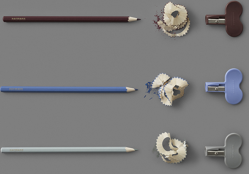 Sacapuntas Daily Fiction Twist, burdeos