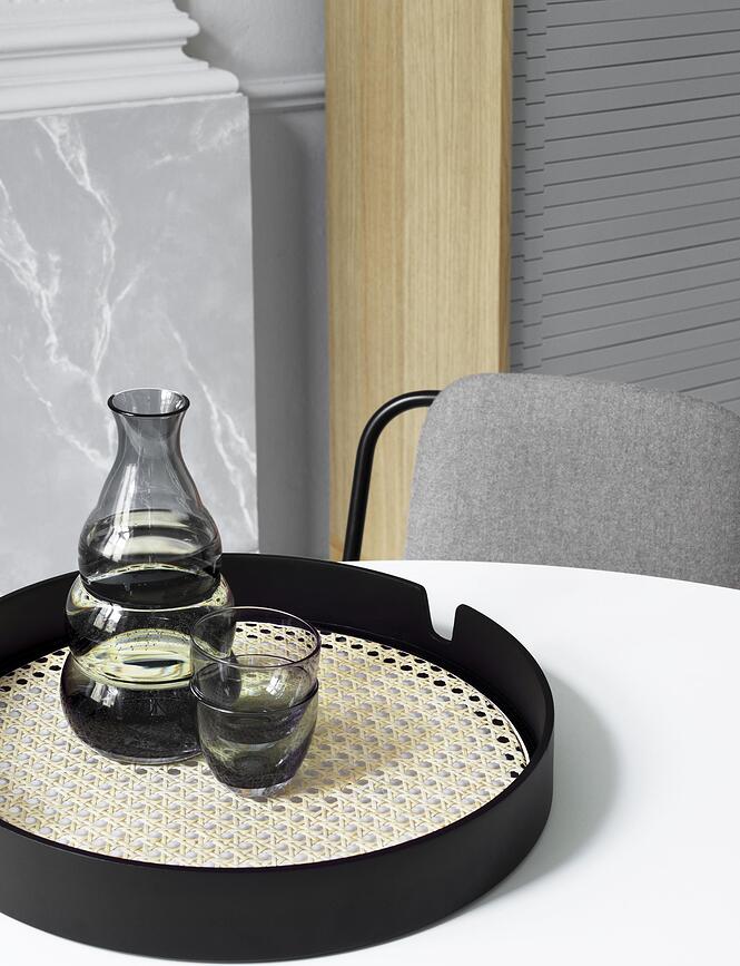 Salon Δίσκος, 35 cm, μαύρος