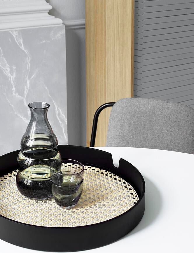 Salon Pladanj 35 cm crni