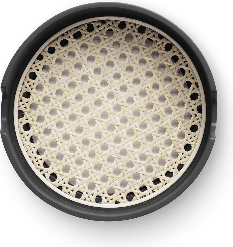 Salon Pladenj, 20 cm, siv