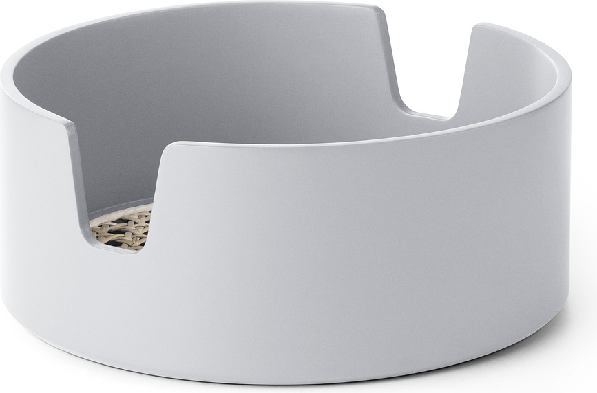 Salon Plateau 20 cm, gris